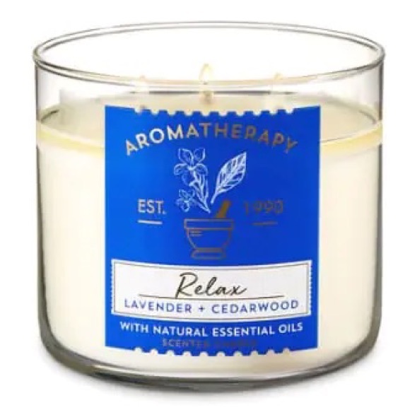 Bath & Body Works Other - bath and body works aromatherapy relax candle